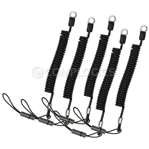 Coiled Tether for Falcon X3, 5 Pack